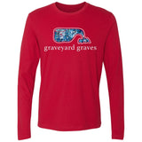 Graveyard Graves Toxic Logo Long Sleeve T