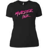 Murder Ink Black Ladies' T