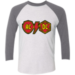 ACDC 3/4 Sleeve Baseball Raglan T-Shirt
