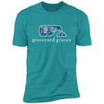 Graveyard Graves Toxic T-Shirt (Trash Print)